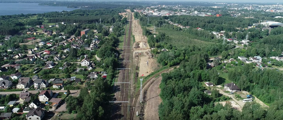 Rail Baltica, Erneuerung der Eisenbahnstrecke Kaunas-Palemonas
